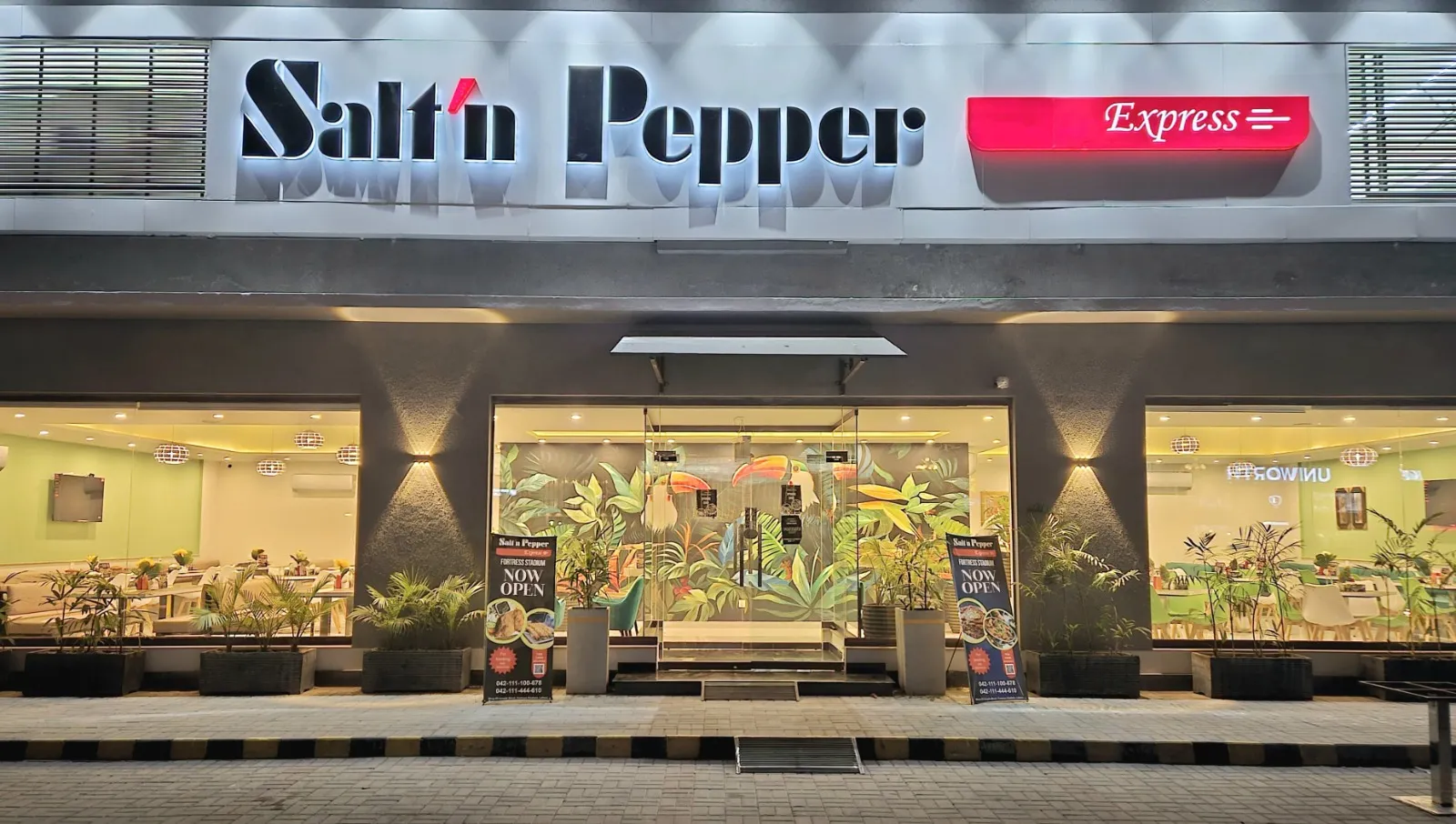 Salt'n Pepper Express Fortress Stadium